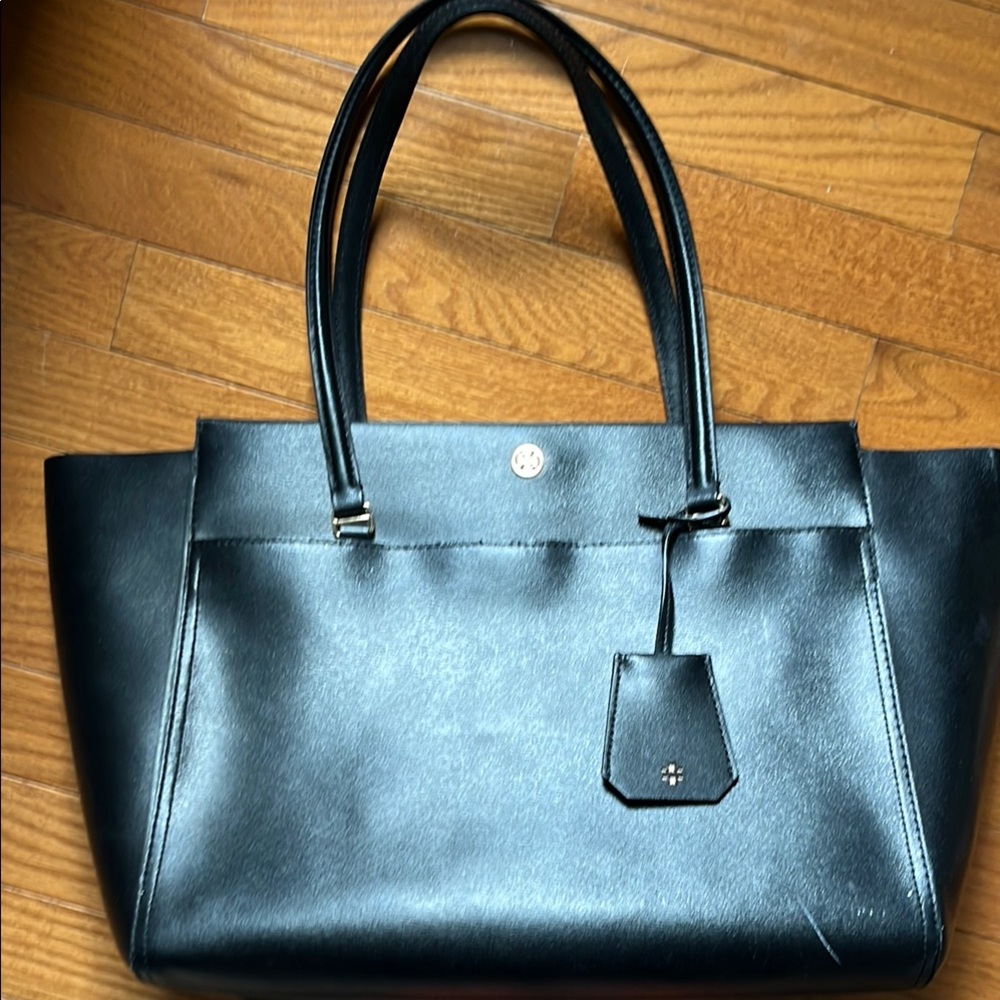 (SOLD) Tory Burch Black Tote Bag